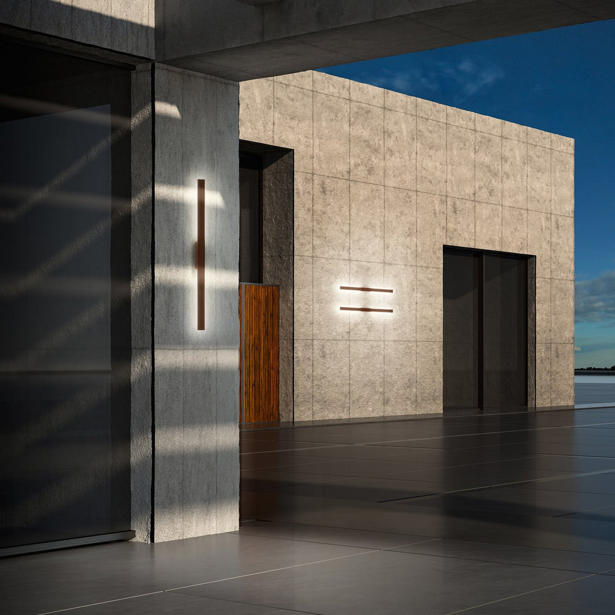 Ideal Lux Linea Applique Outdoor