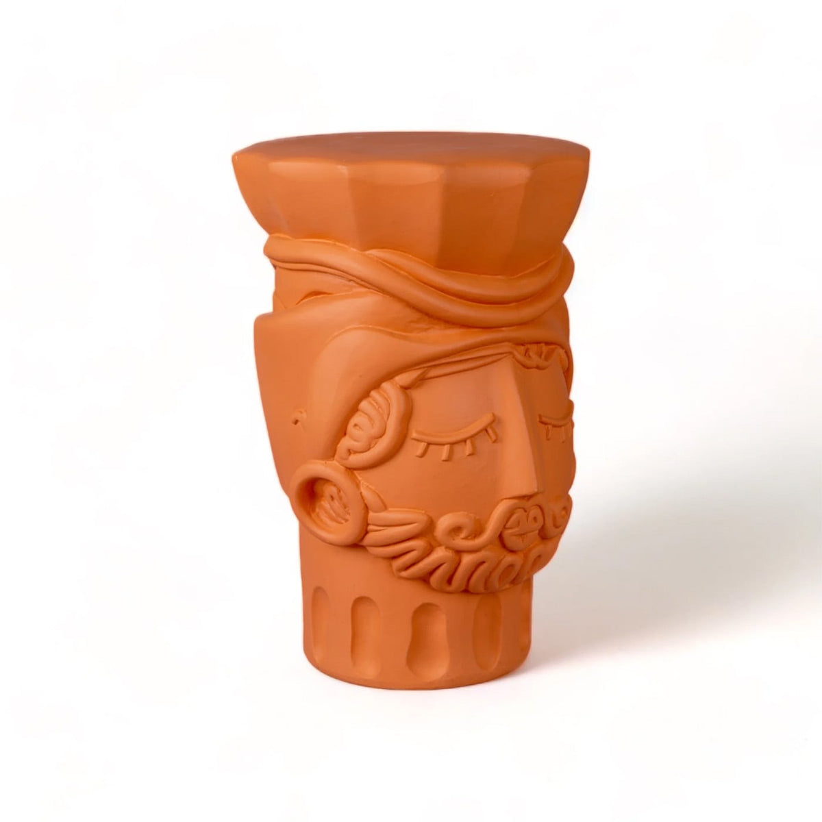 Seletti Magna Graecia Terracotta Stool Man Sgabello/Tavolino