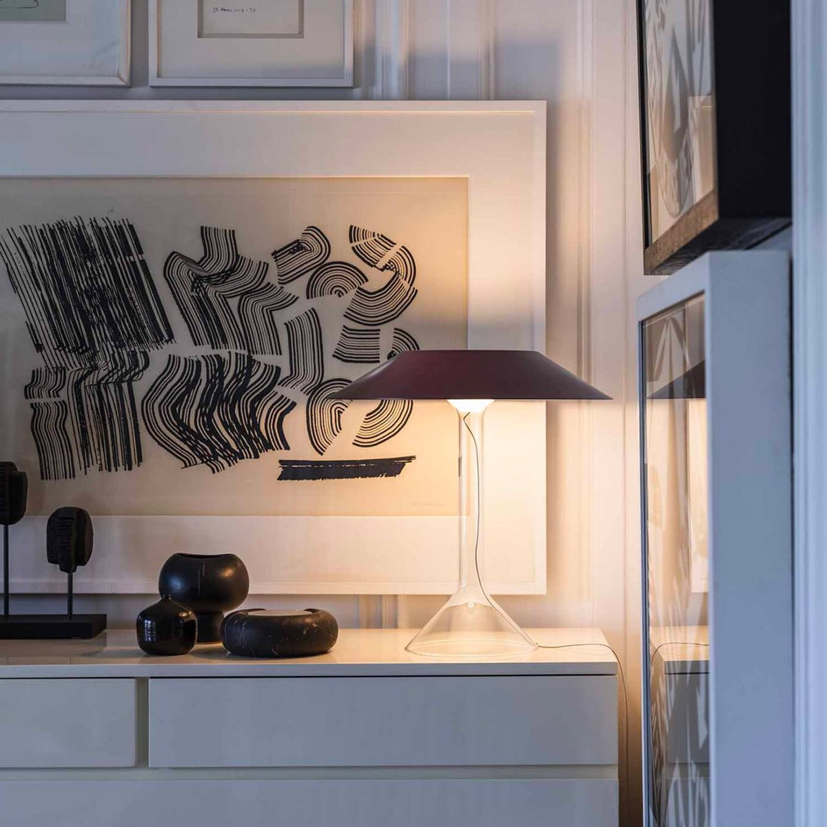 Foscarini Chapeaux Metallo Lampada da tavolo