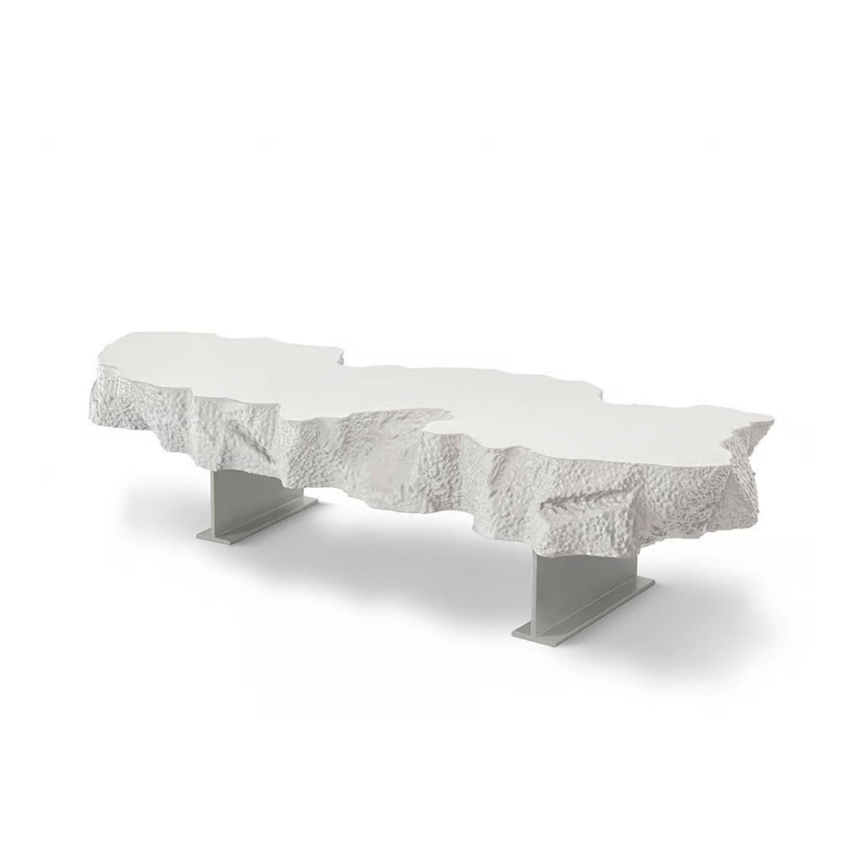 Gufram Broken Bench Almost White Limited Panchina