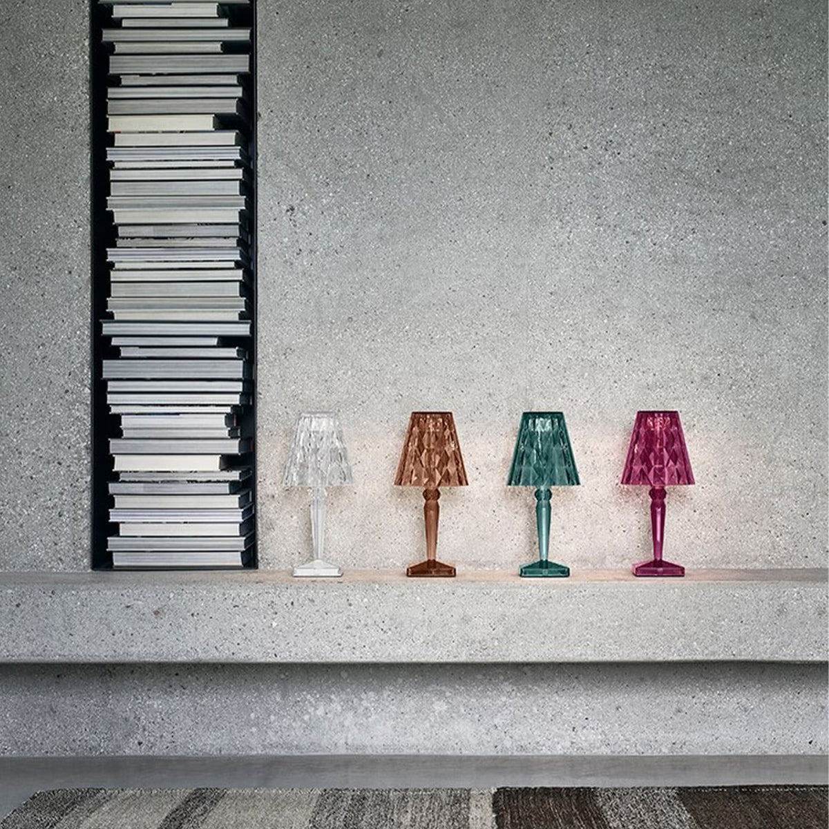 Kartell Big Battery Lampada da Tavolo