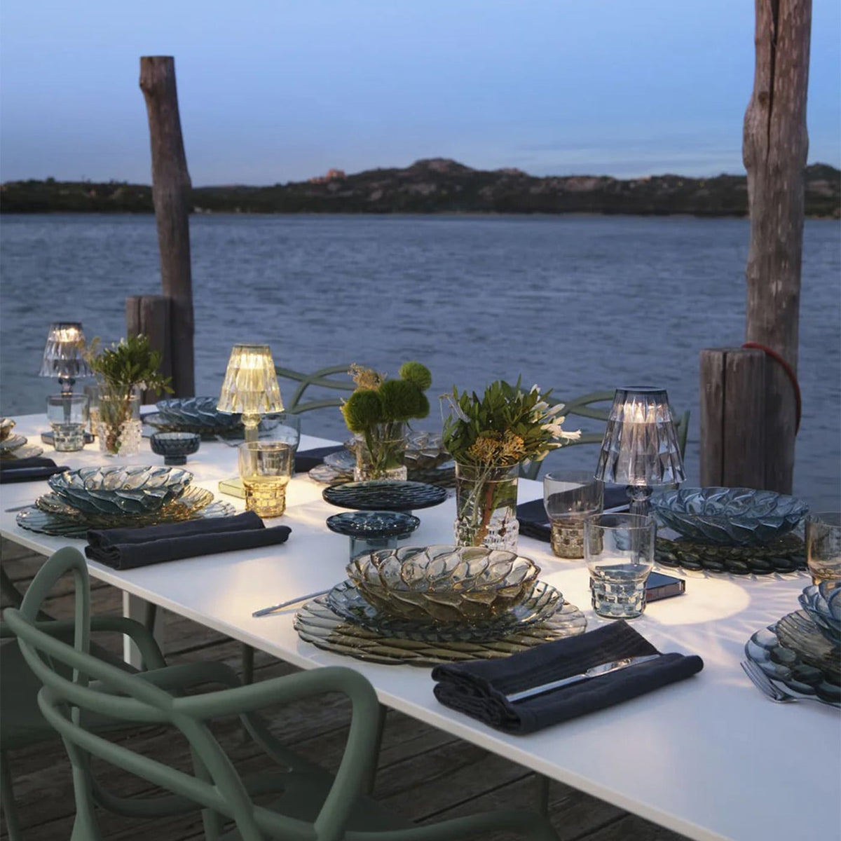 Kartell Big Battery Lampada da Tavolo