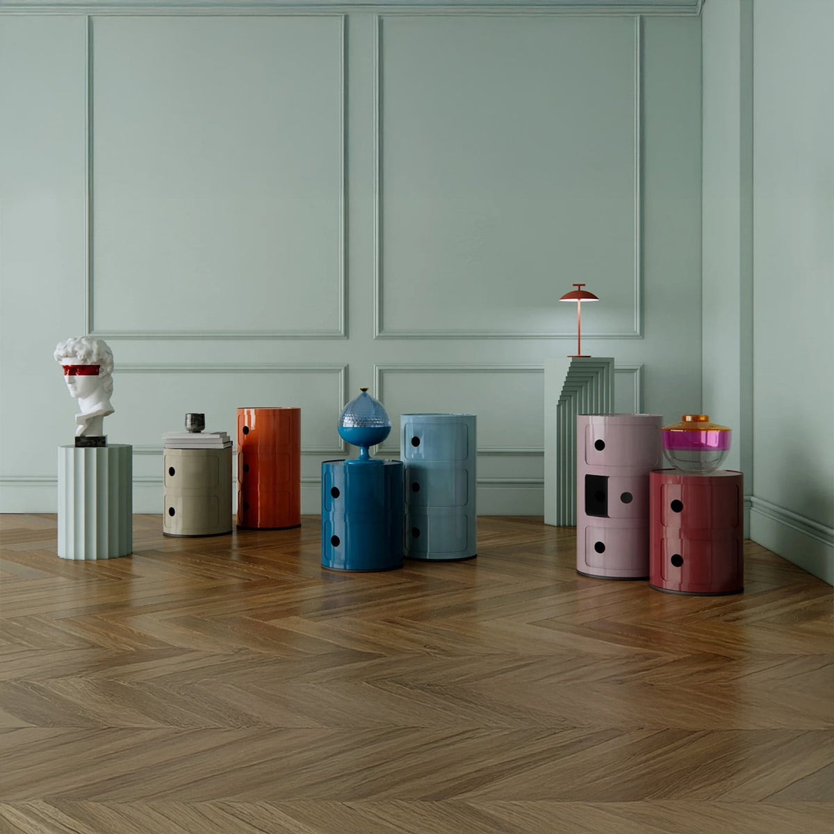 Kartell Componibili Classic 3 Elementi