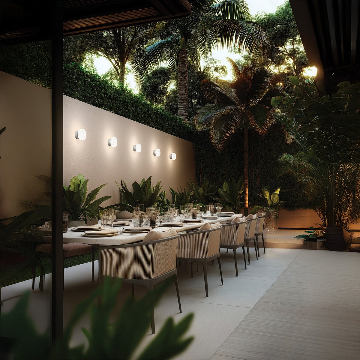 Linea Light Blank Plafoniera Applique Outdoor
