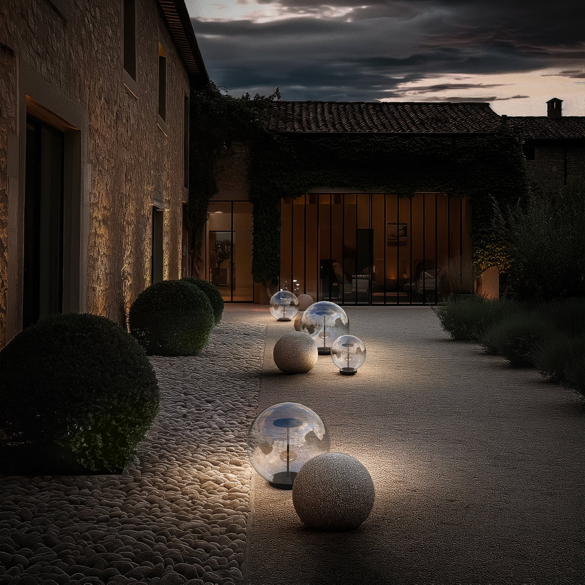 Linea Light Rolling Sky Sfera Outdoor