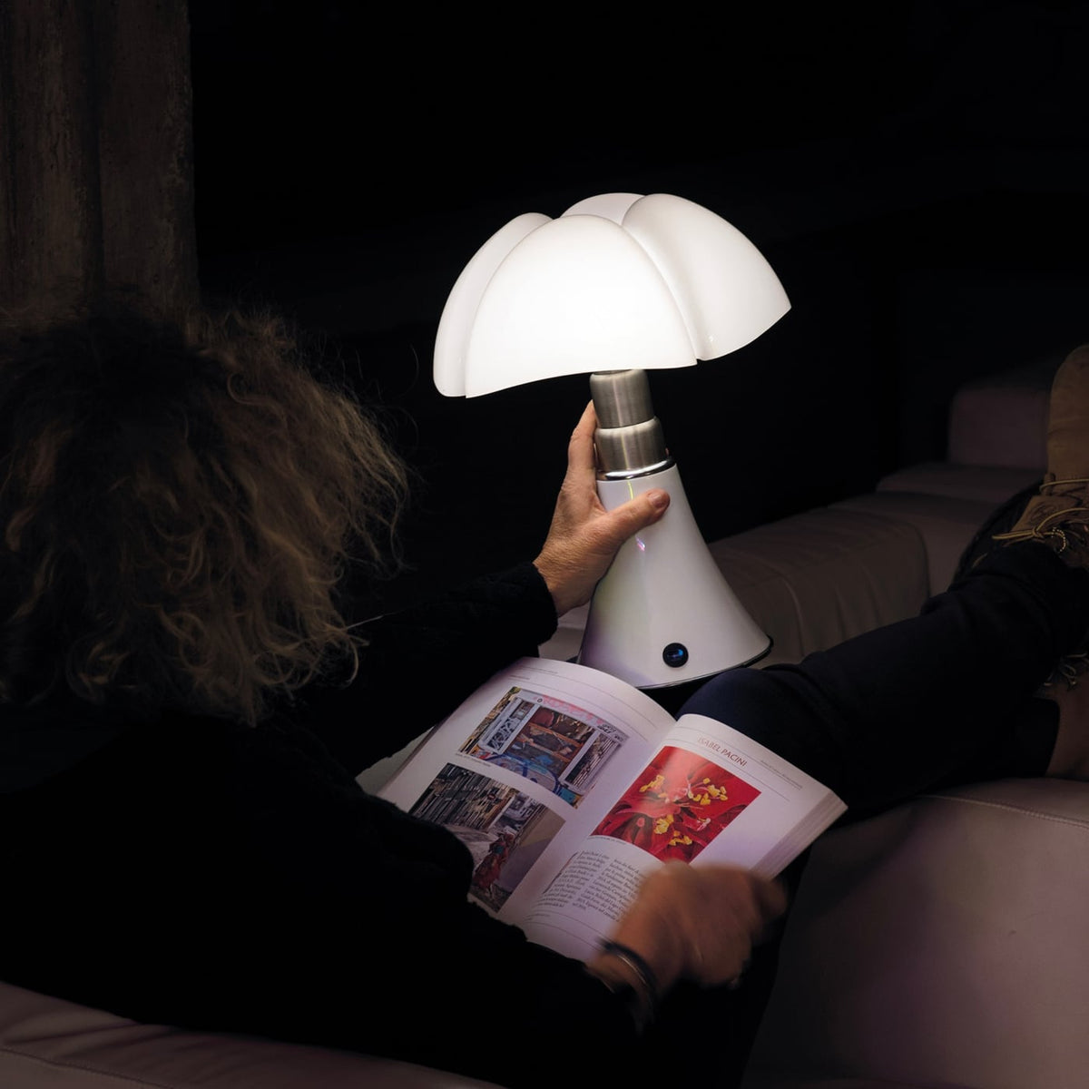 Martinelli Luce Minipipistrello Cordless  Lampada ricaricabile