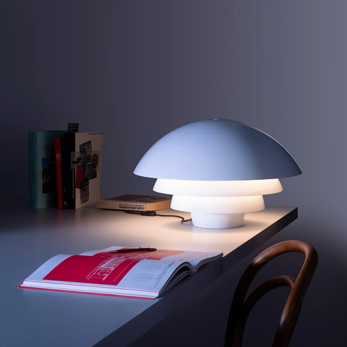 Martinelli Luce Visiere Lampada da tavolo