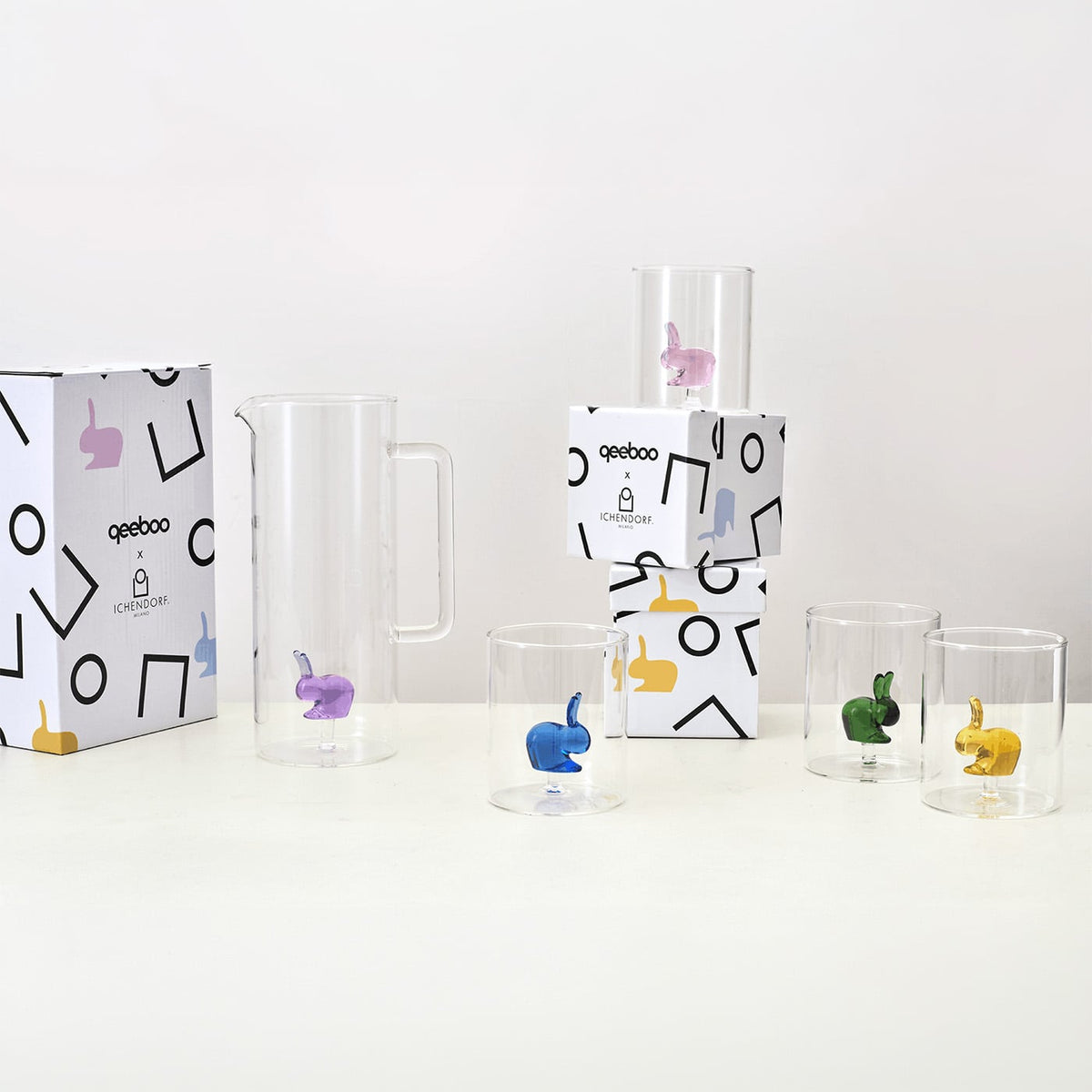 Qeeboo x Ichendorf | Tumbler Rabbit Bicchiere