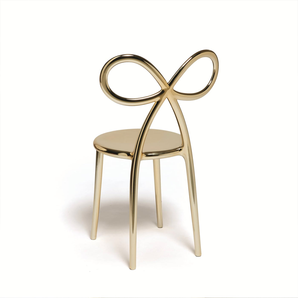 Qeeboo Ribbon Metal Sedia in polipropilene