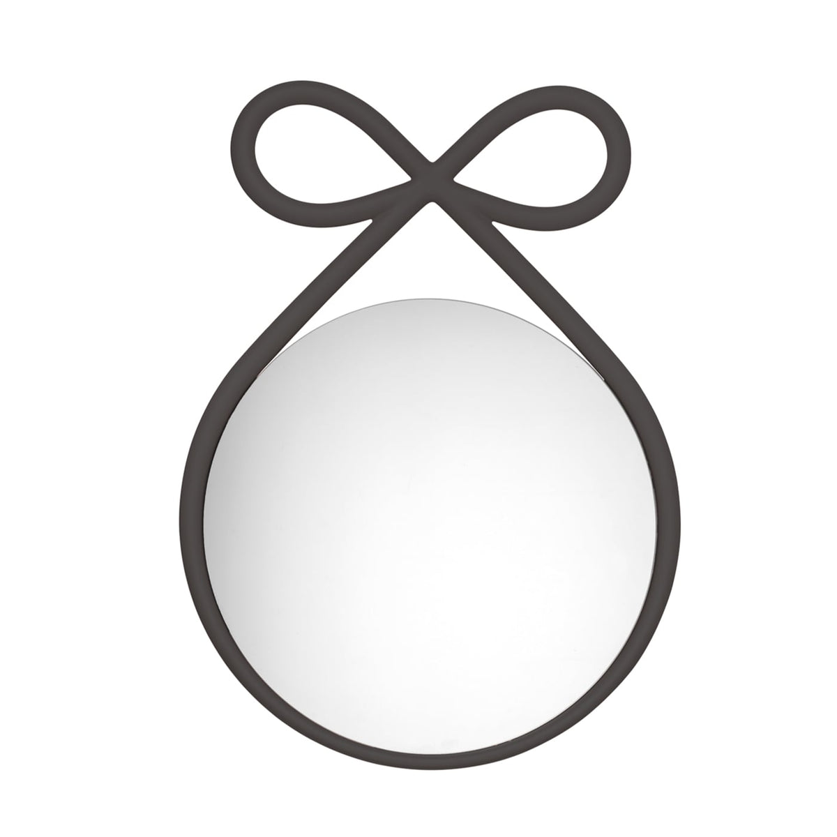 Qeeboo Ribbon Specchio rotondo in polipropilene