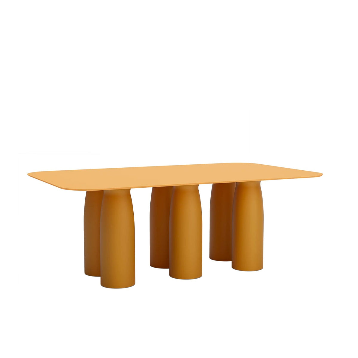 Qeeboo Toto Rectangular Tavolo in polietilene
