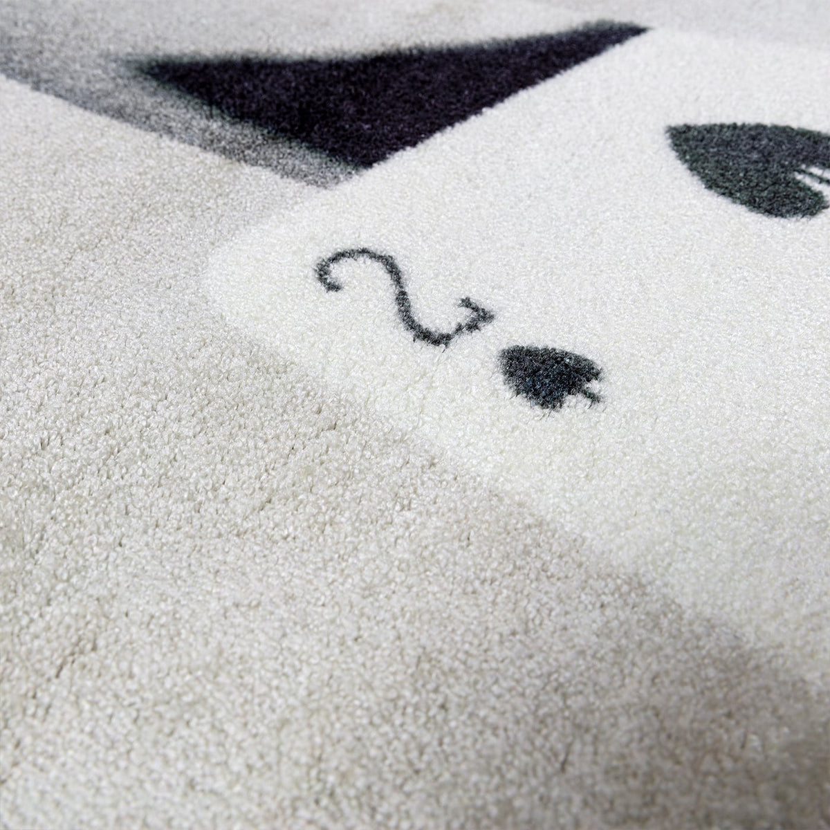 Seletti Two of Spades Round Tappeto Toiletpaper