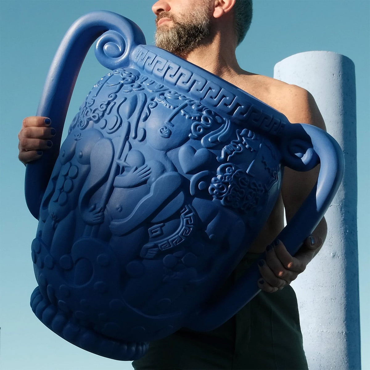 Seletti Amphora Blue Vaso