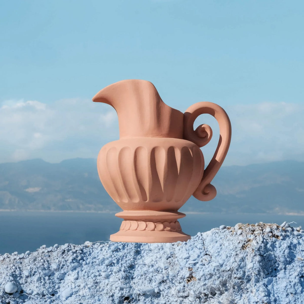 Seletti Magna Graecia Terracotta Caraffe