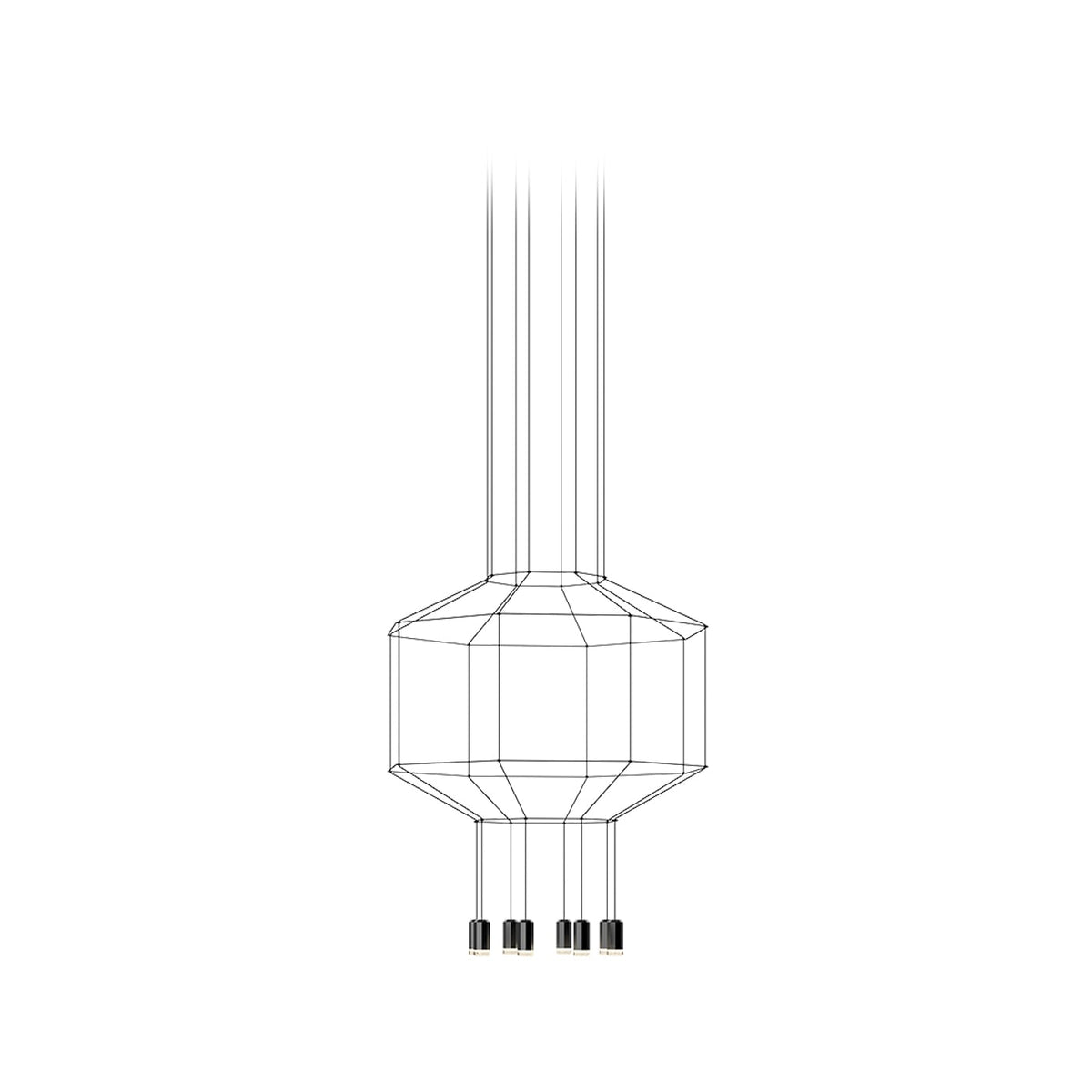 Vibia Wireflow 8 Luci Sospensione